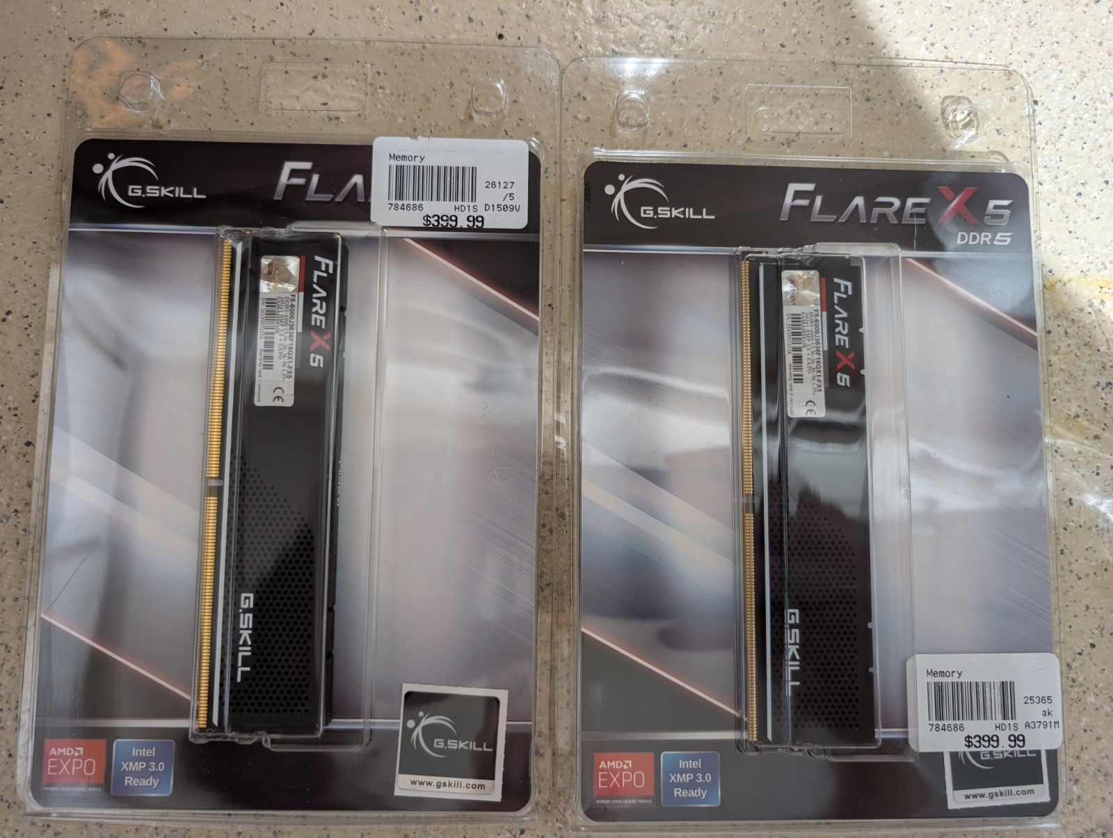 G. Skill Flare X5 DDR5-6000 16GB DIMM Memory Module CL 36