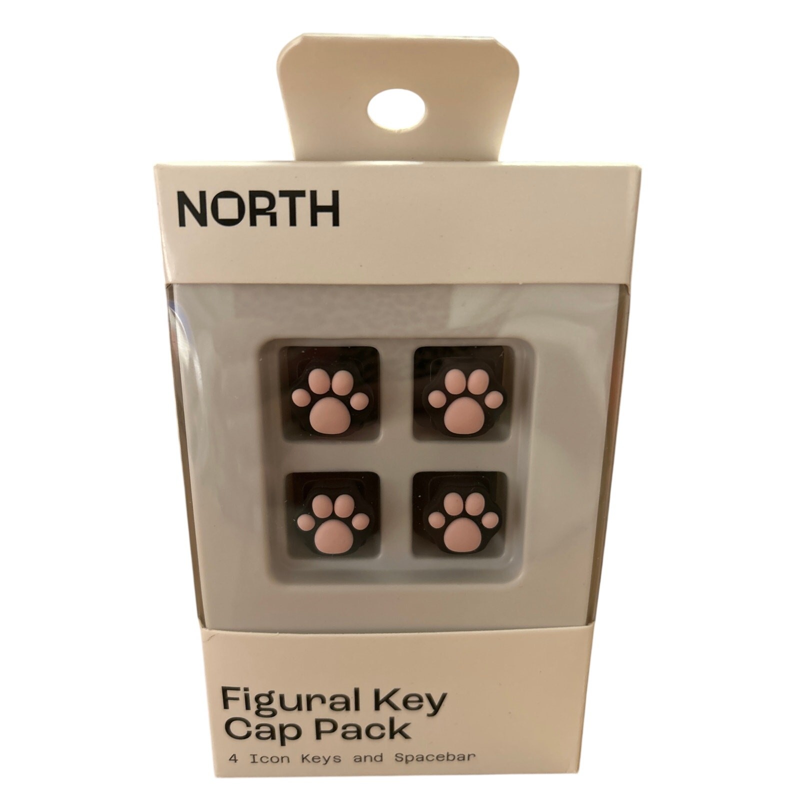 New North Paw🐾Print Accent Key Cap Pack for Keyboard Key Covers Arrows Spacebar