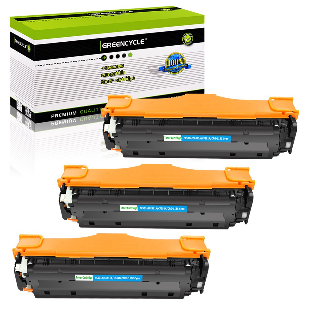 3PK Toner Fit for Canon 118 ImageCLASS LBP7200cdn LBP7660Cdn LBP7680Cdn MF724cdw
