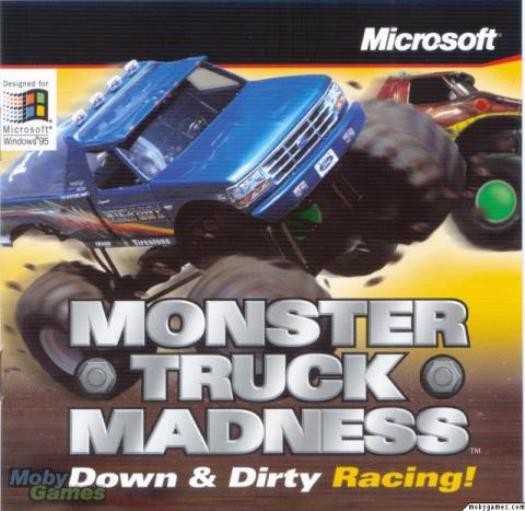 Monster Truck Madness 1 PC CD drag racing big wheel vehicle race dirt track game