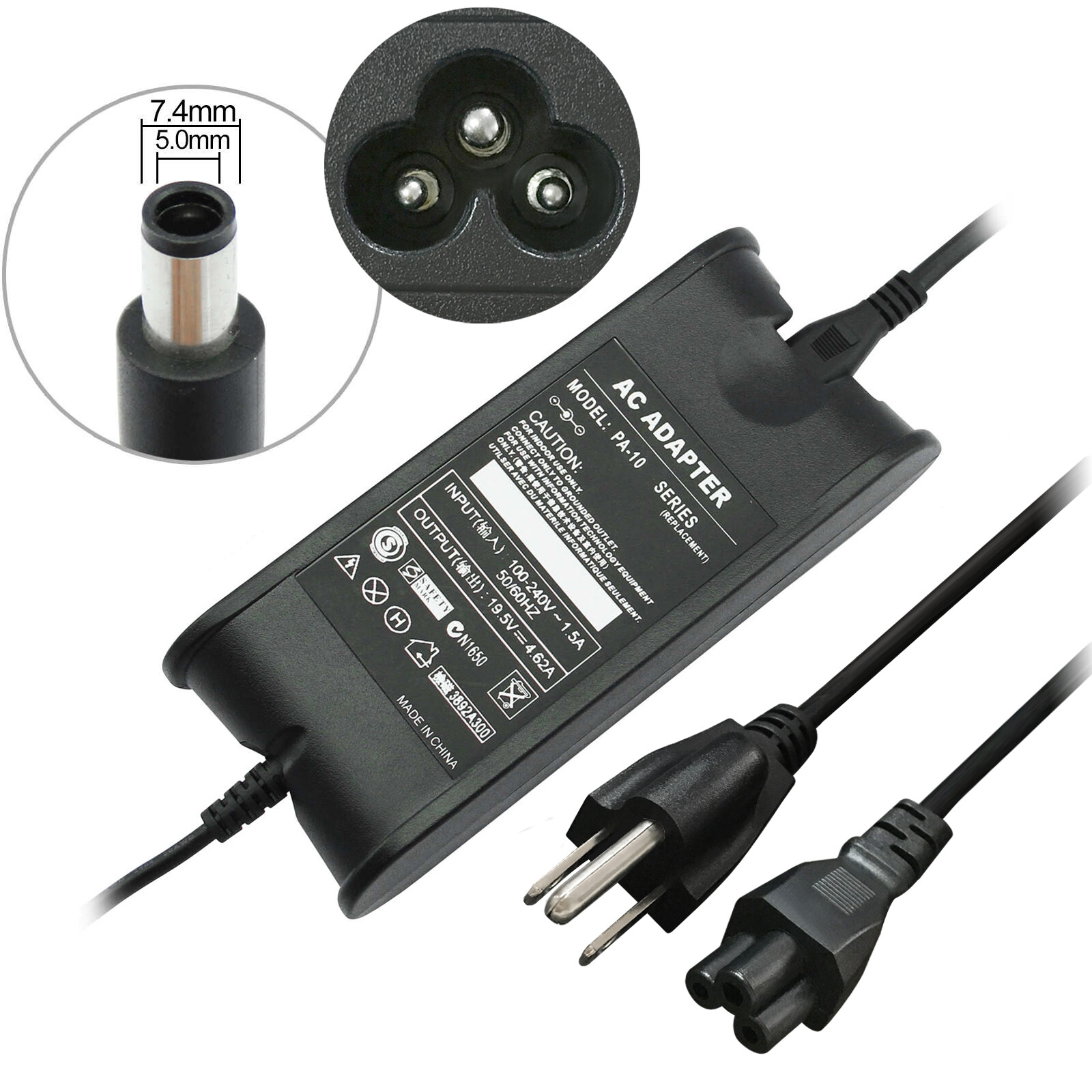 Power Supply AC Adapter Cord for Dell Wyse 5070 Thin Client Intel Celeron