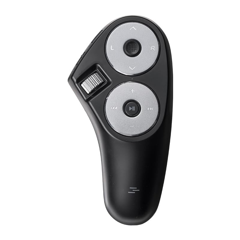 Bluetooth + 2.4G Wireless Handheld Mouse, 3 in 1 Presentation Clicker, Remote...