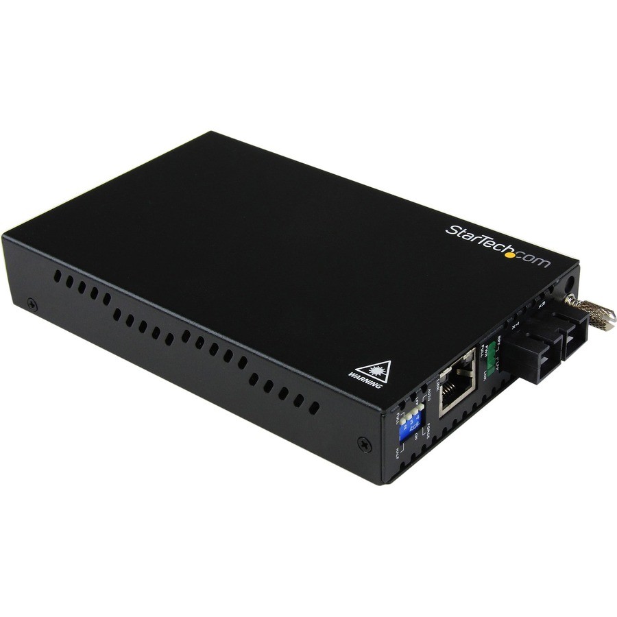 StarTech ET91000SC2 Gigabit Ethernet Multi Mode Fiber Media Converter SC 550m