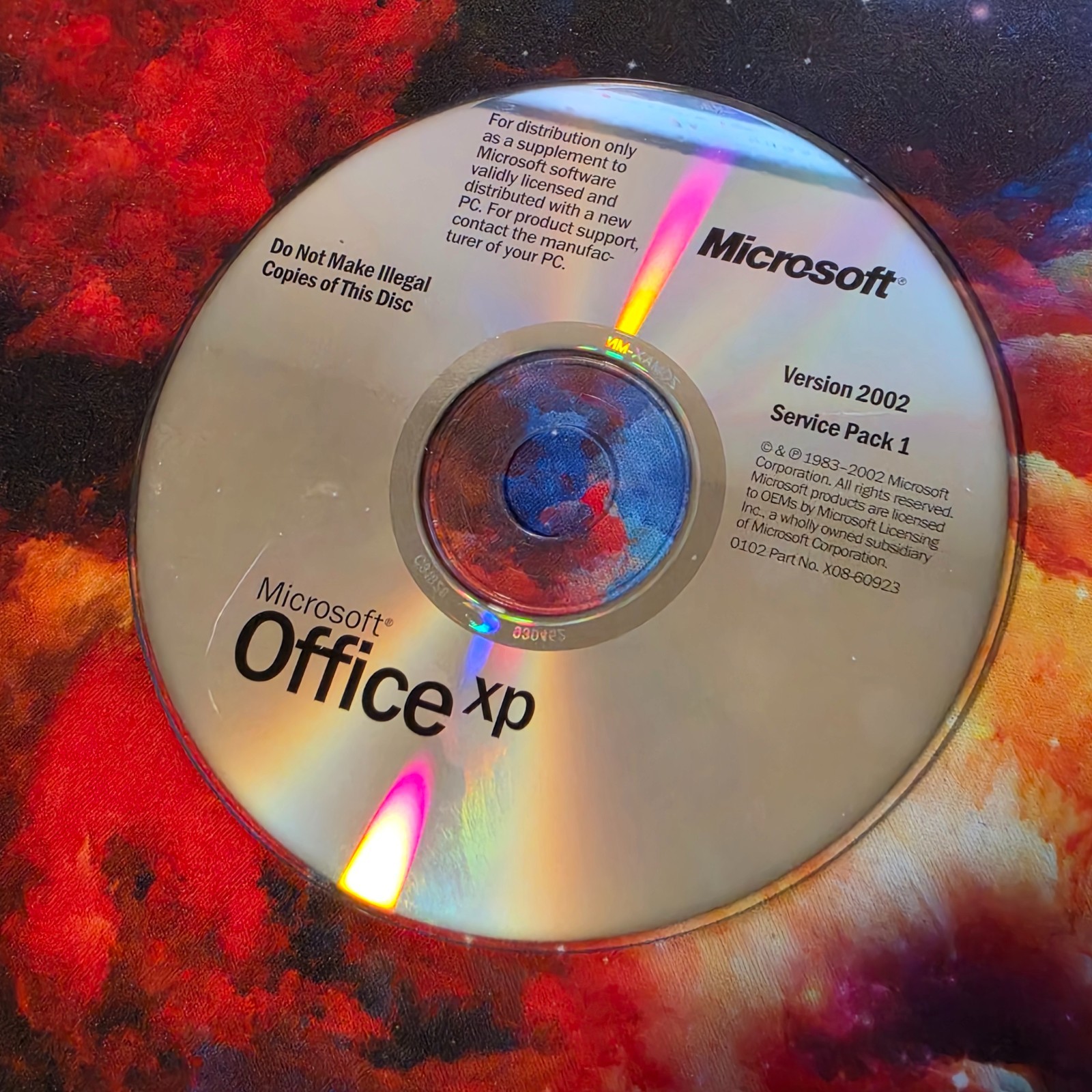Microsoft Office XP Service Pack 1 - CD ONLY (SW20)
