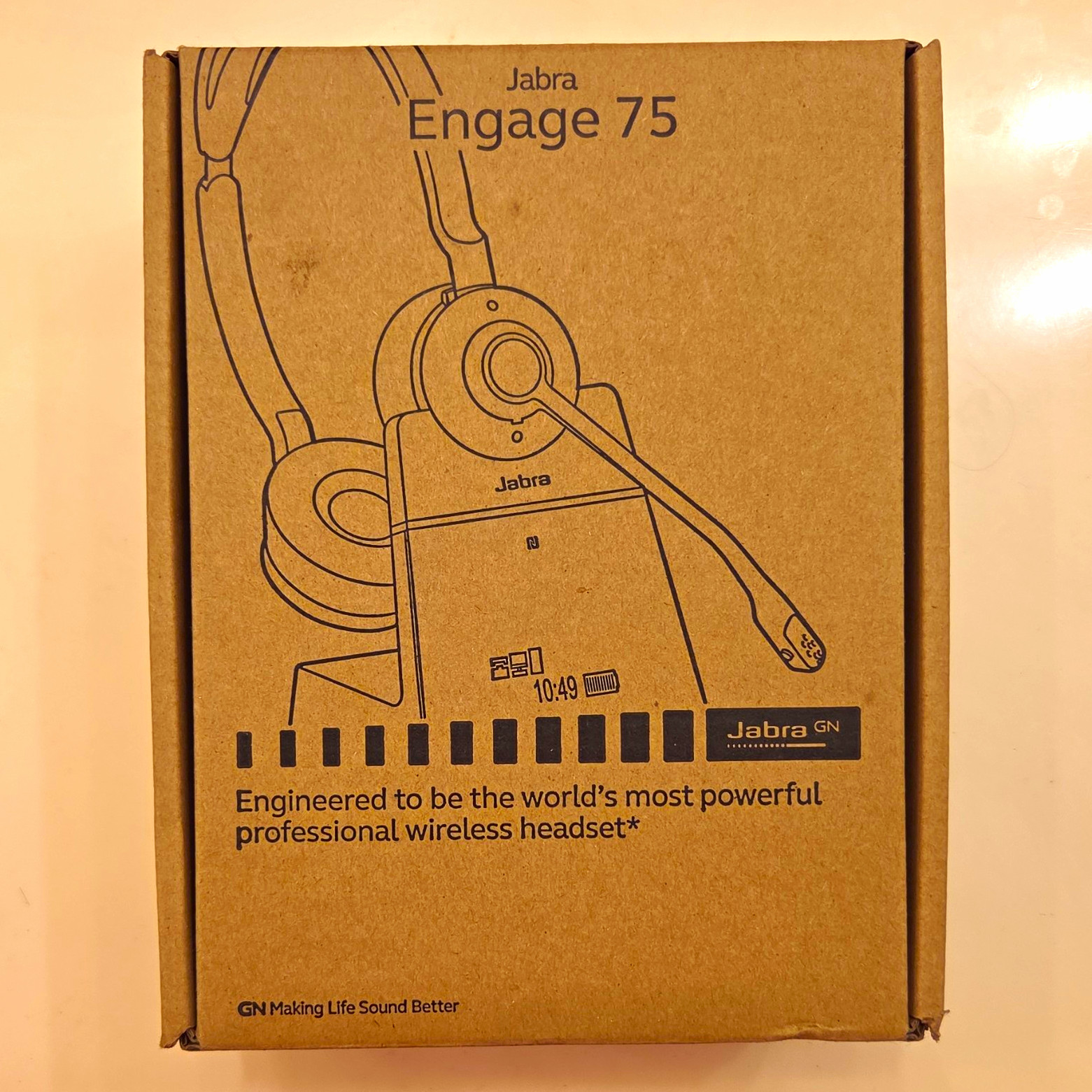 Jabra Engage 75 Stereo Professional Wireless Headset System 9559-583-125 UNUSED