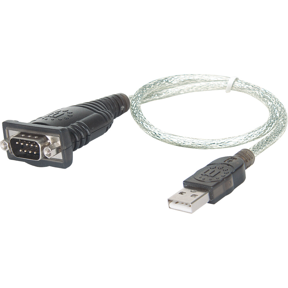 Manhattan - 18 Inch USB to Serial Converter Cable - 205146