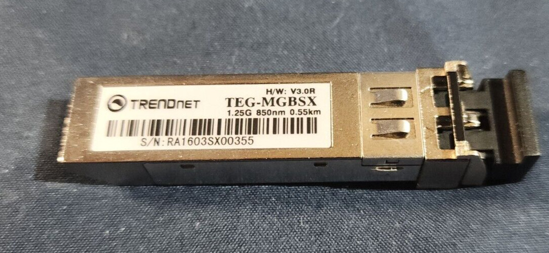 TRENDNet TEG-MGBSX SFP SR 1.25GbE Gigabit Transceiver