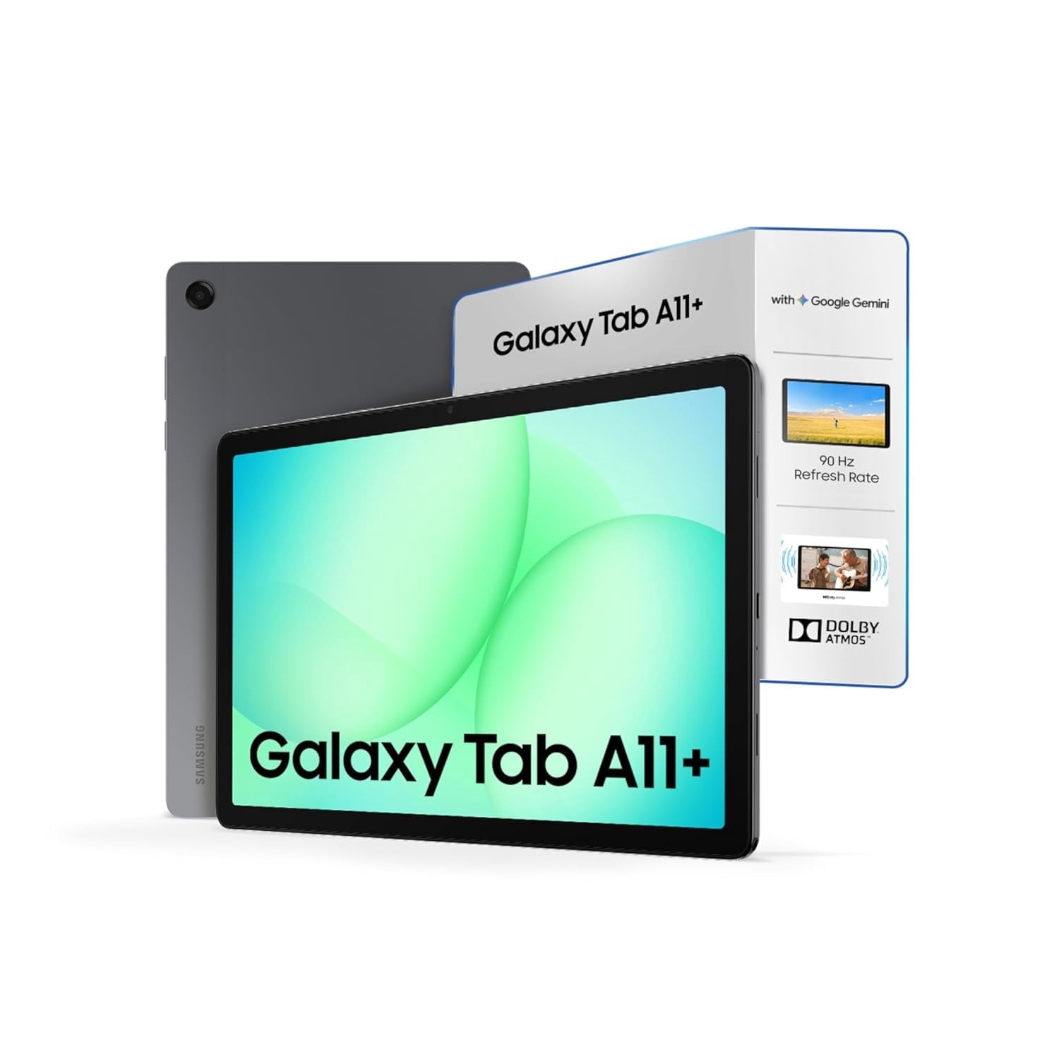 Samsung Galaxy Tab A11 Plus Tablet, 128GB Storage, 6GB RAM, 11 in 90Hz LCD
