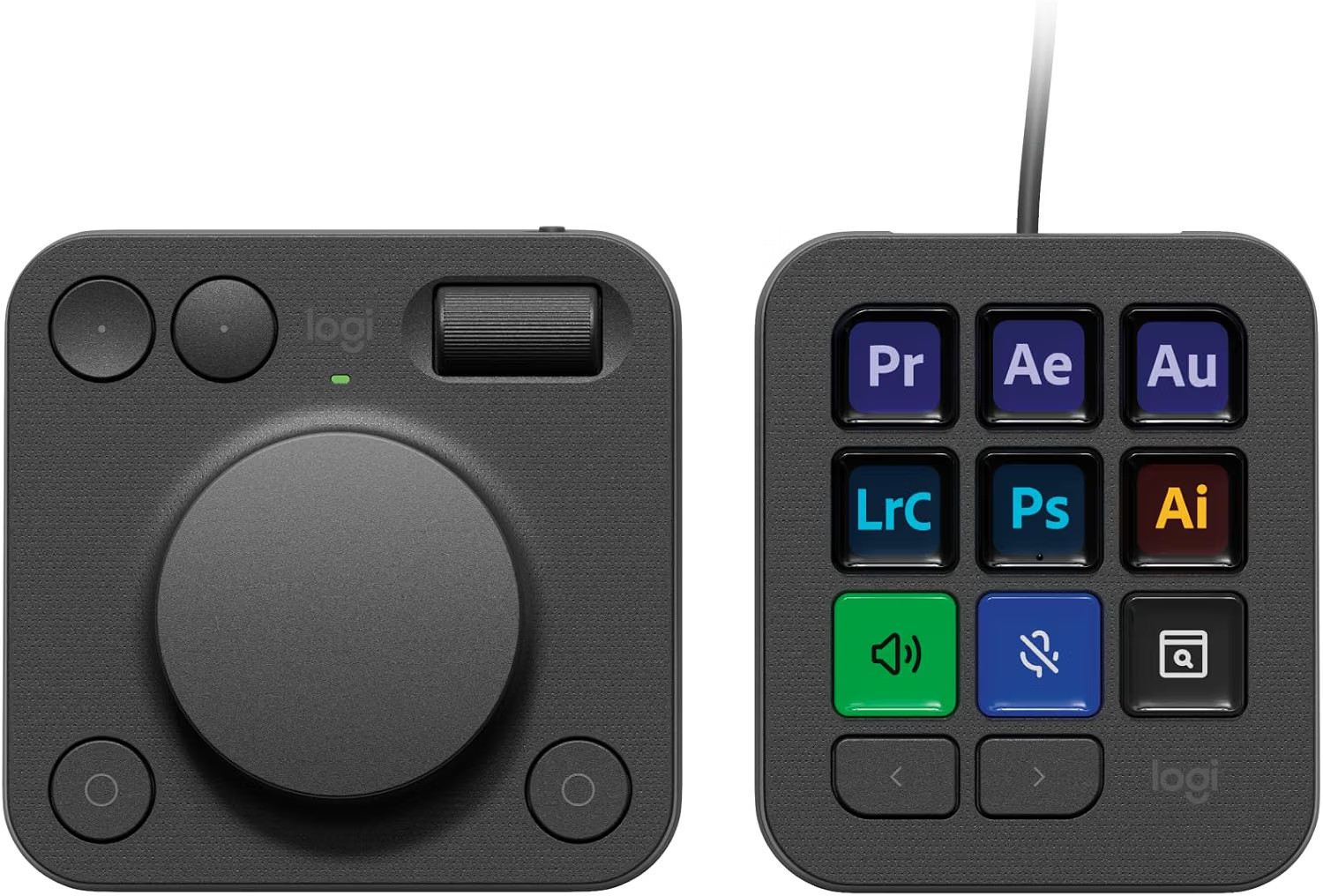 Logitech MX Creative Console, 9 Customizable LCD Keys, Stream Deck Accessories