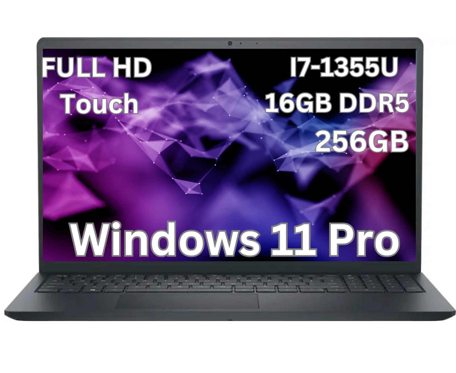 Dell - Upgraded - 15.6 in 2K - Intel 13th Generation Core i7 1355U 256GB Storage