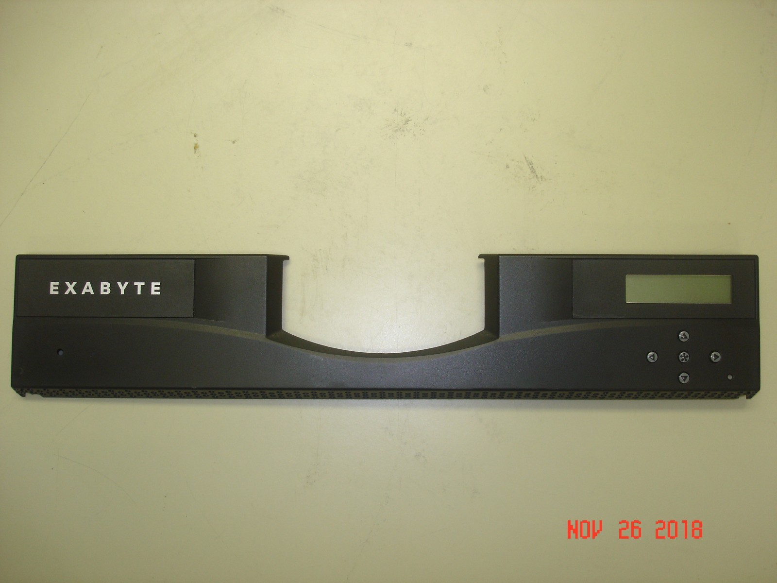 FRONT BEZEL/OPERATOR PANEL FOR EXABYTE MAGNUM 1x7 LIBRARY PART# 0602-053-01 ROHS