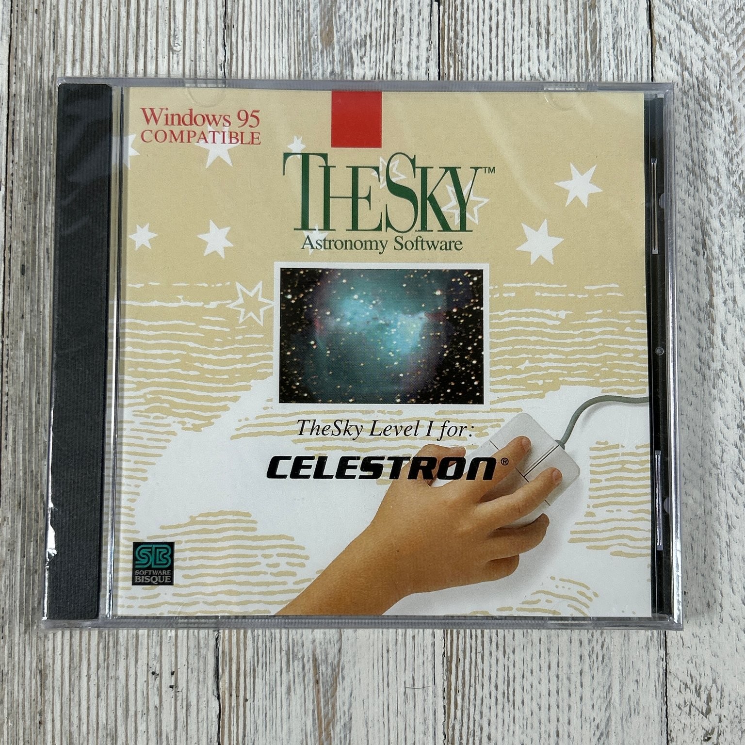 TheSky Level I Astronomy Software for Celestron Windows 95 CD-ROM Software