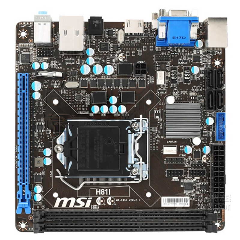 For MSI H81I Motherboard LGA1150 DDR3 Mini-ITX Mainboard