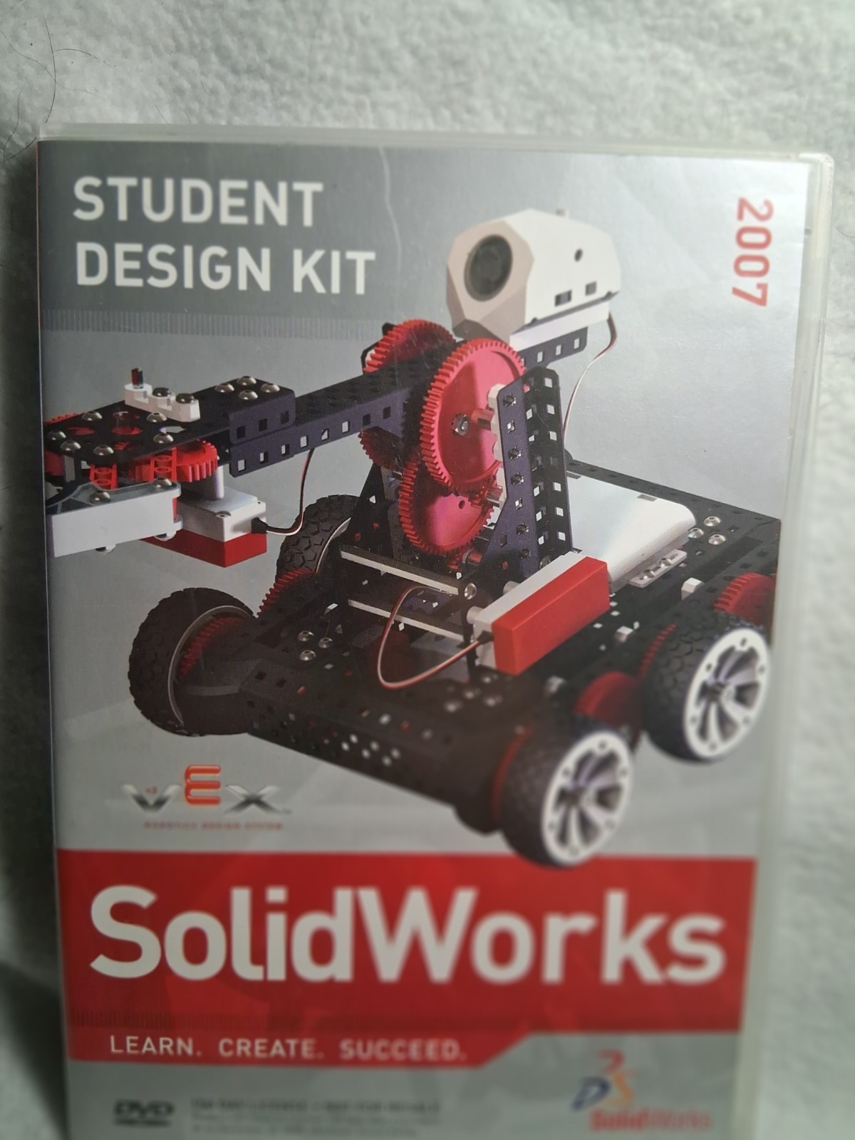 SolidWorks Student Design Kit 2007 DVD With Seriel Number
