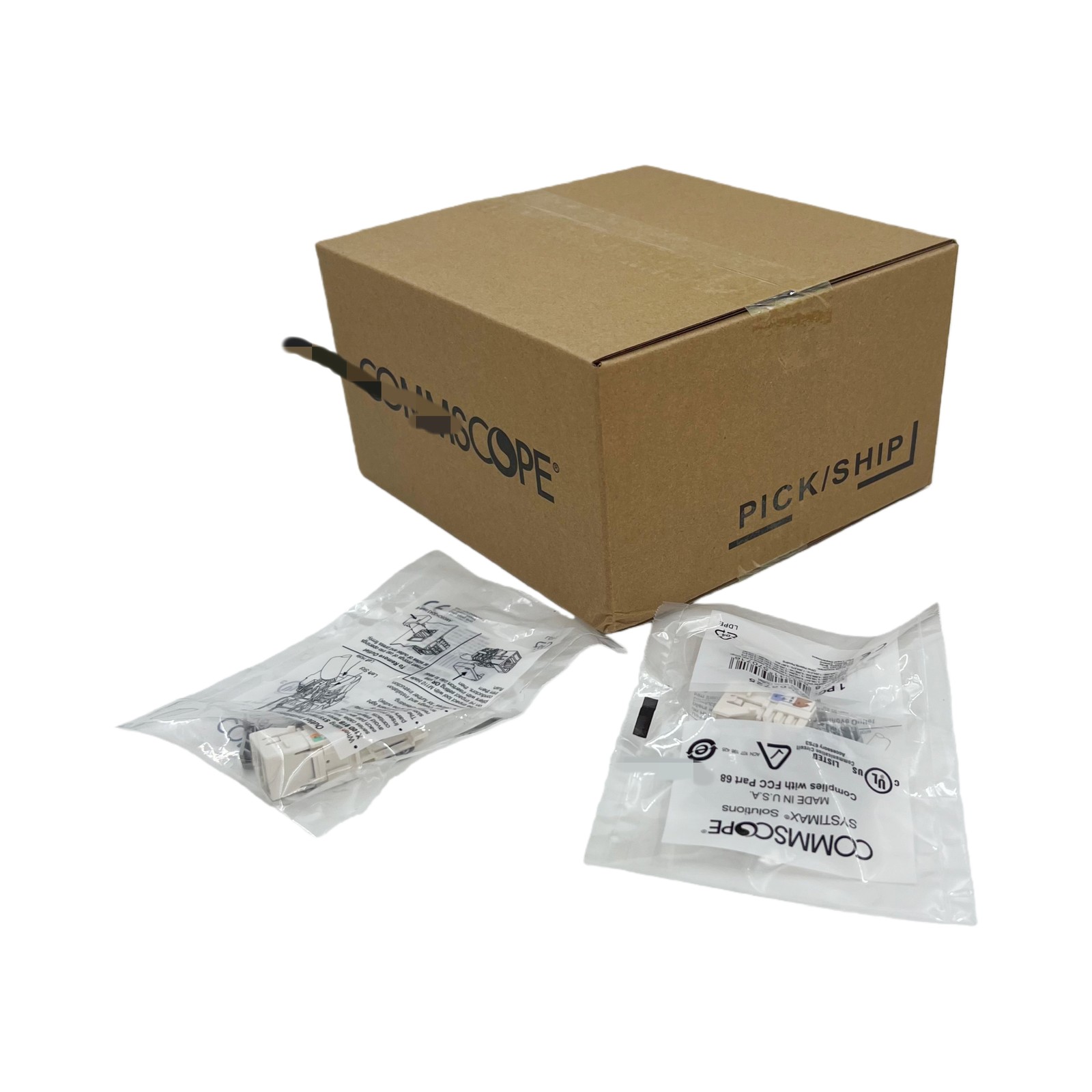 25PCS CommScope Category 6 Gigabit Network Jack Module RJ45CAT6 MGS400-26