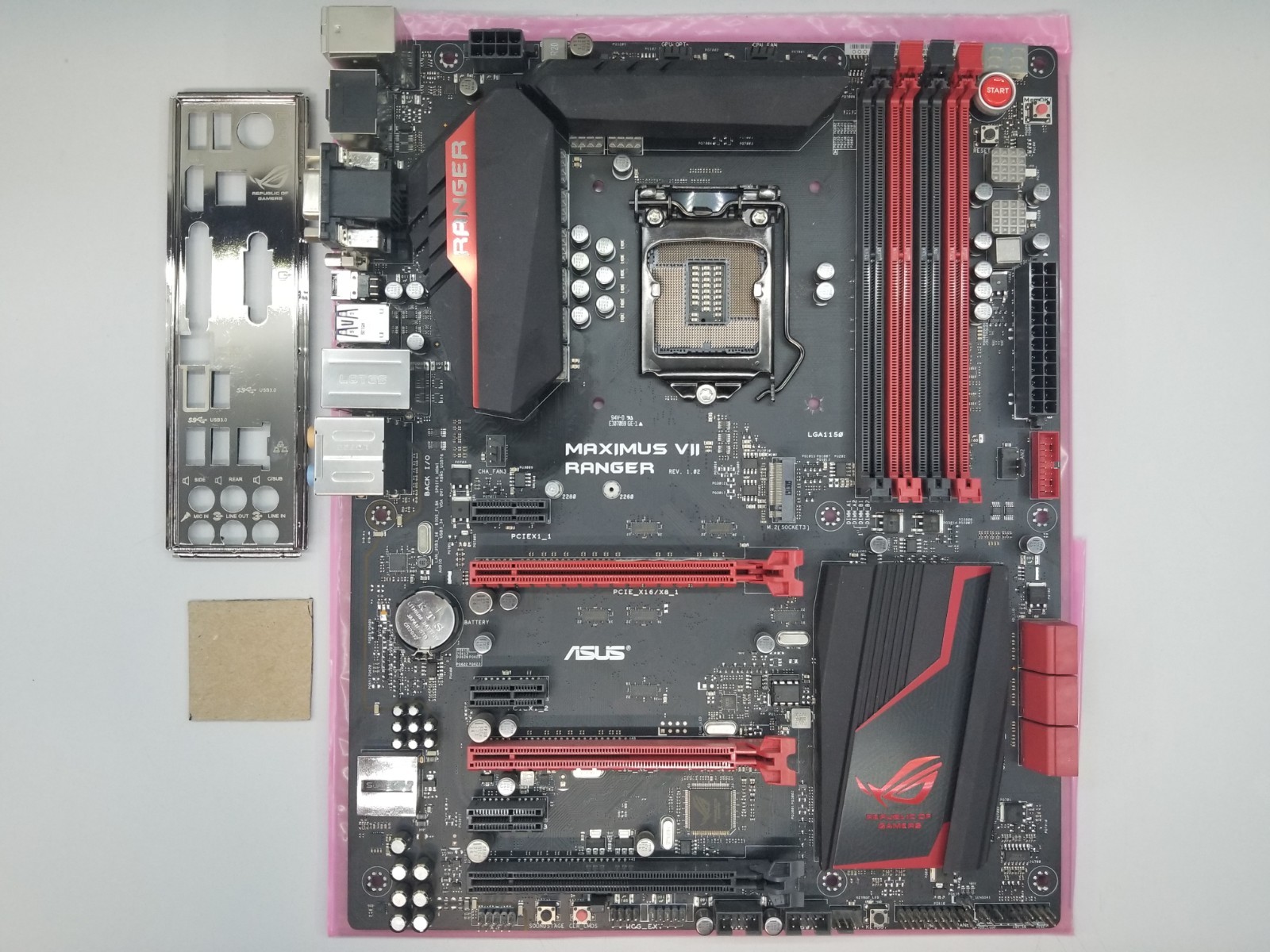 ASUS ROG Maximus VII Ranger LGA1150 DDR3 PCIe HDMI ATX Gaming Motherboard w I/O