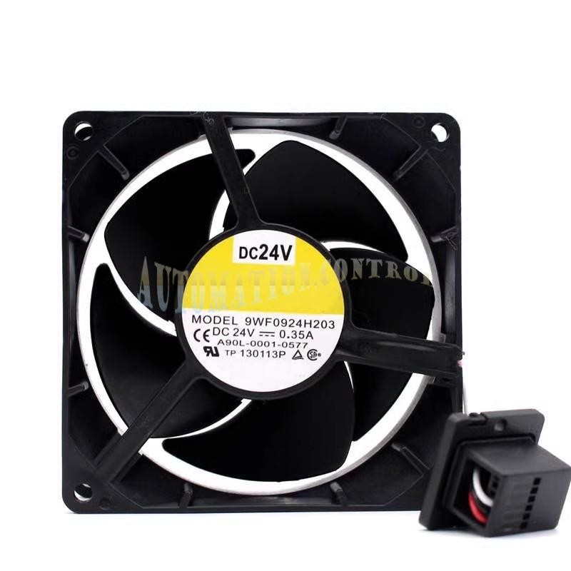For SANYO 9WF0924H203 DC24V 0.35A 90*32mm 3pin for A90L-0001-0577 Cooling fan