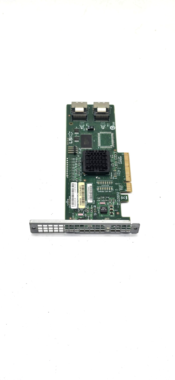 LSI Logic SAS3081E-R 8-Port 3Gb/s PCIe SAS SATA HBA Controller Card L3-00159-02D