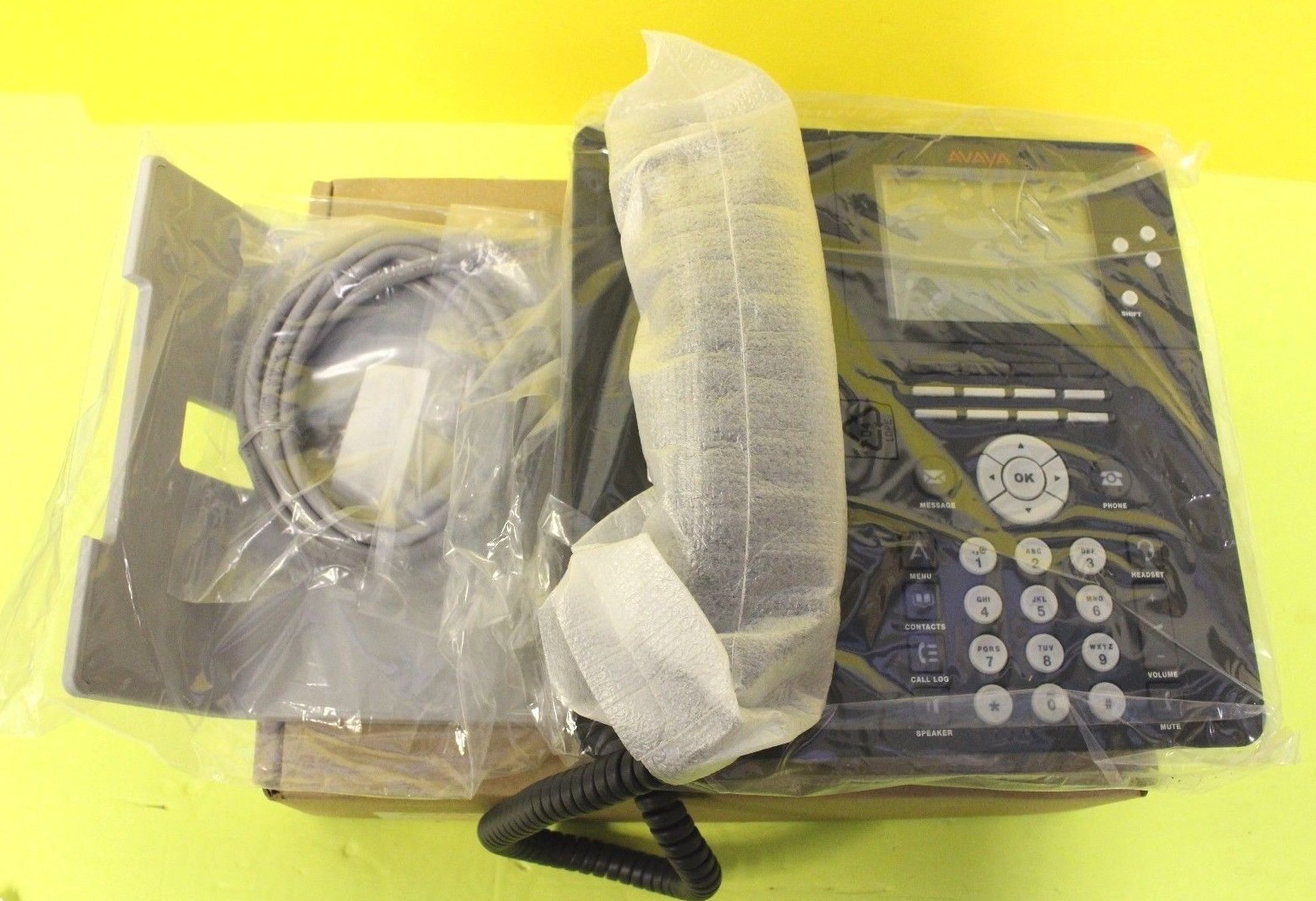 AVAYA 700480841 ONE-X DESKPHONE EDITION 9650 IP TELEPHONE VOIP PHONE. NEW FACTOR