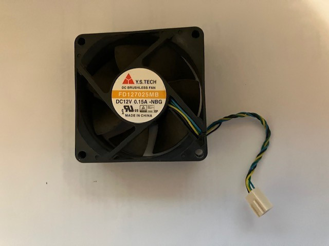 Fan For QNAP TR-002 TS-231P TS-231P2 TS-231P3 TS-251+ TS-251A DC12V / 4x Lines