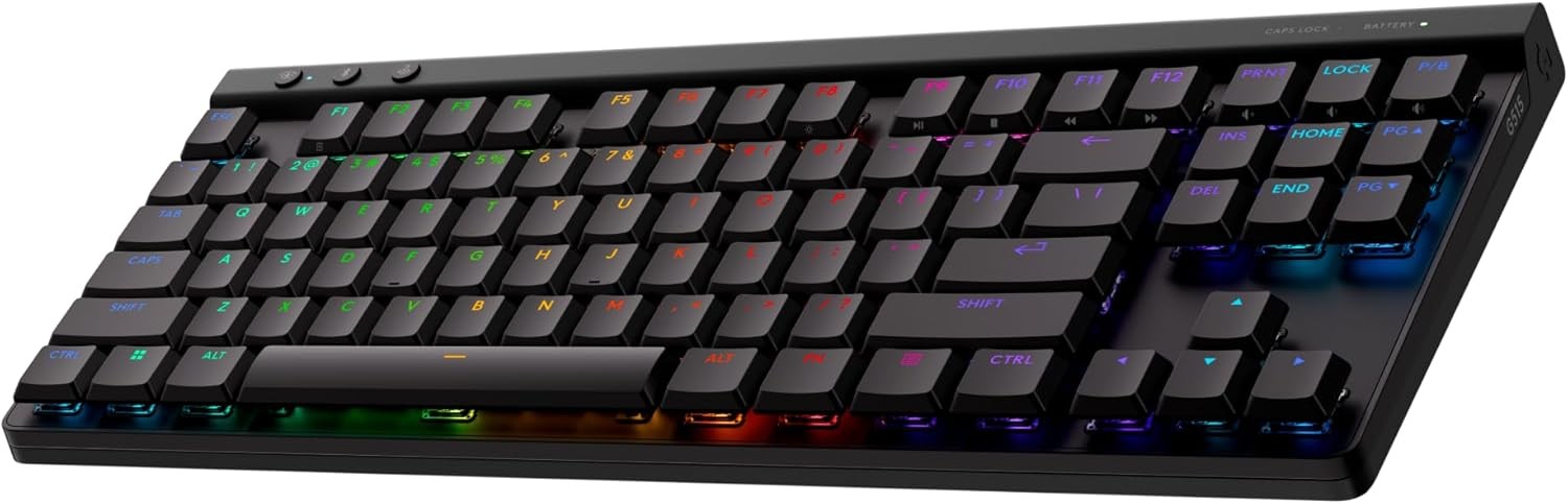 Logitech G515 LIGHTSPEED TKL Wireless Gaming Keyboard BLACK, No USB Receiver