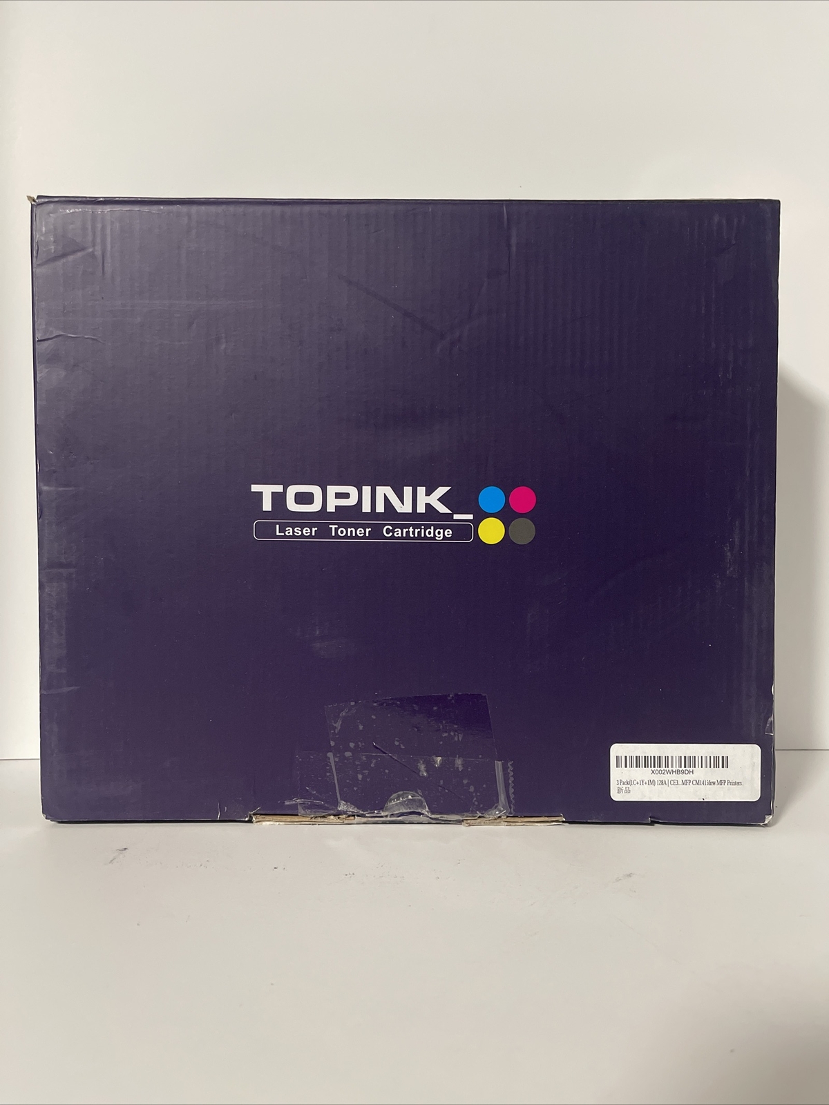 3PK Color CE320A Toner Compatible With HP 128A LaserJet Pro CM1415FNW CP1525NW