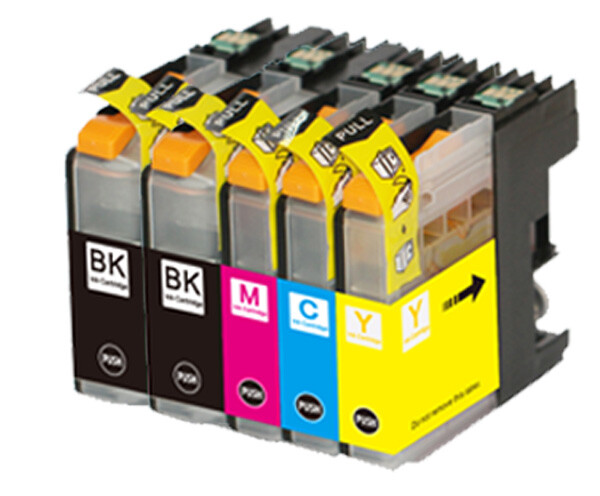 5PK Premium Ink fits Brother LC103 Series MFC-J450DW MFC-J285DW MFC-J875DW