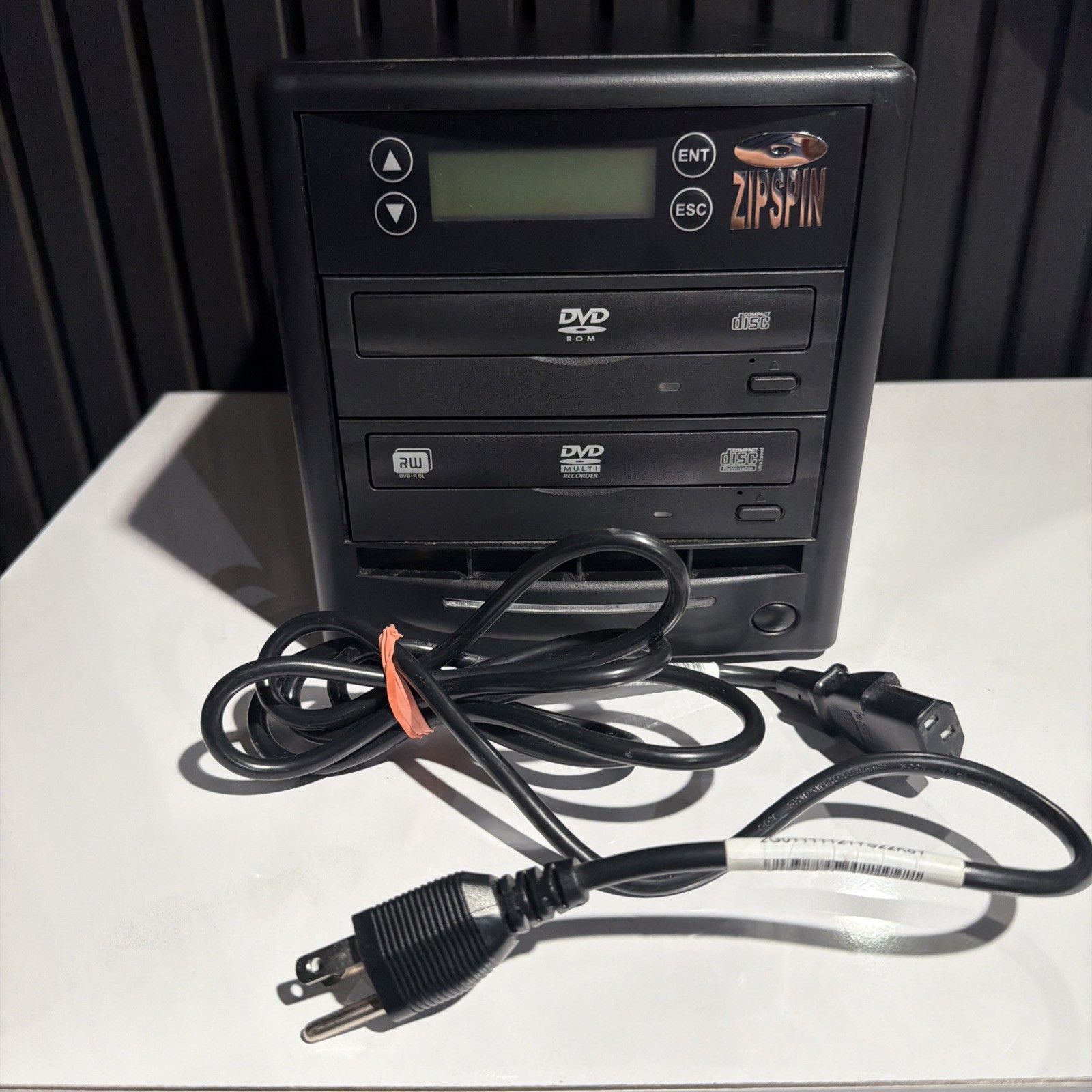 ZipSpin CD/DVD Disc Duplicator C-121-Pro W/ Power Cord New Open Box