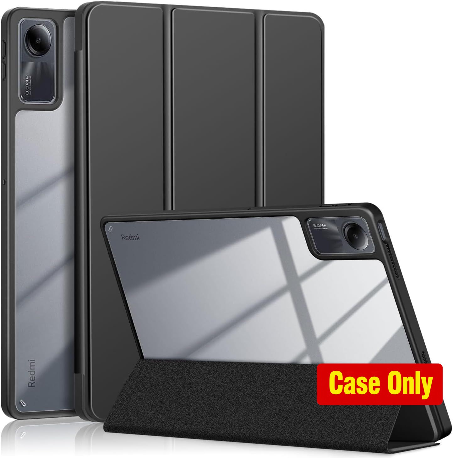 Case for Xiaomi Redmi Pad SE 11'' 2023, Shockproof Cover with Built-in Pencil Ho