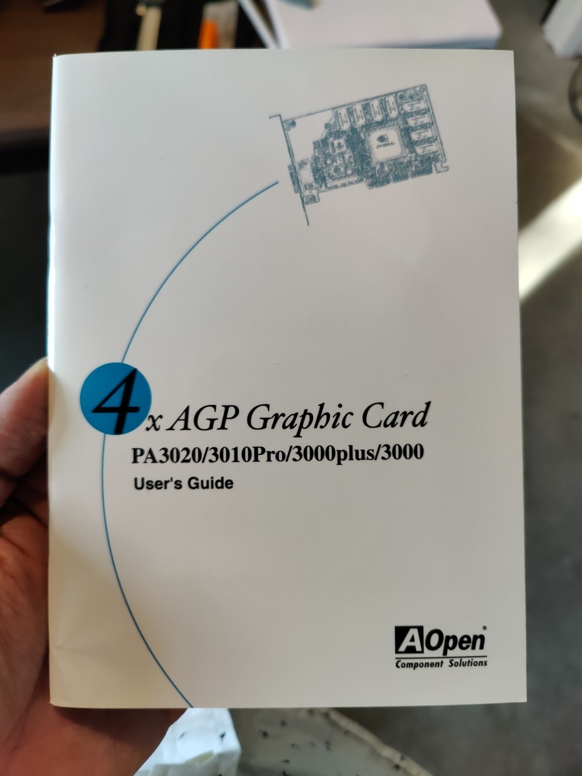 AOpen 4x AGP Graphics Card PA3020/3010Pro/3000plus/3000 User Guide