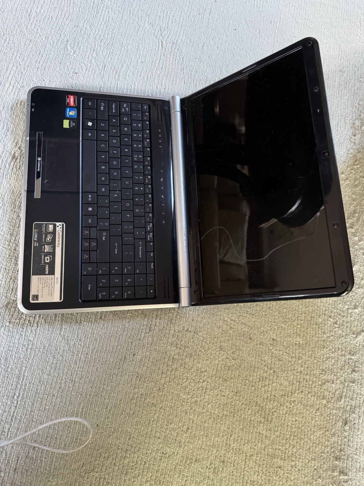 Gateway MS2285 15.6" Laptop - As Is For Parts Or Repair ***Read