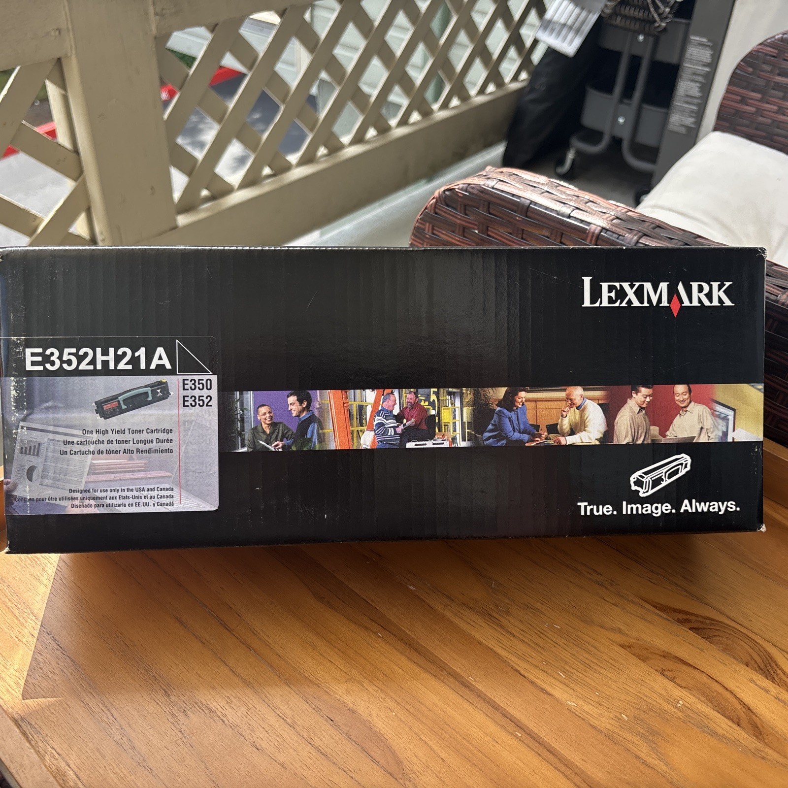 LEXMARK E352H21A Black High Yield Toner 9k Genuine OEM BRAND NAME Quick Ship NIB