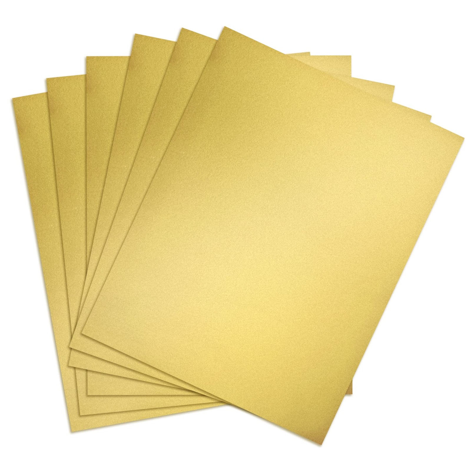 Koala Metallic Gold Sticker Paper for Inkjet and Laser Printer, 20 Sheets 8.5...