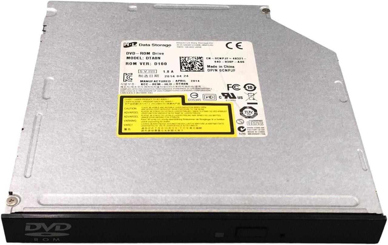 Dell 0T8MFH T8MFH  Precision T3600 DVD-RW SlimLine SATA Desktop GTA0N CN-0T8MFH