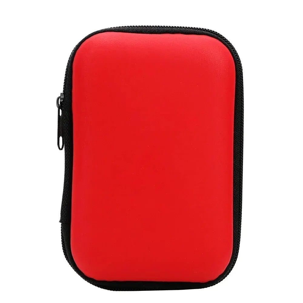 Portable Travel Cable Organizer Bag Zipper Electronics Storage Case