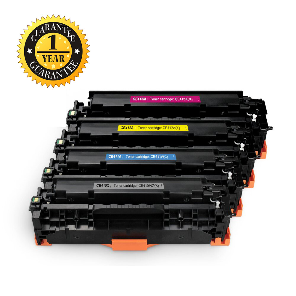 4 PK Toner CE410A -CE413A 305A Set For HP LaserJet Pro 300 400 color MFP M375nw