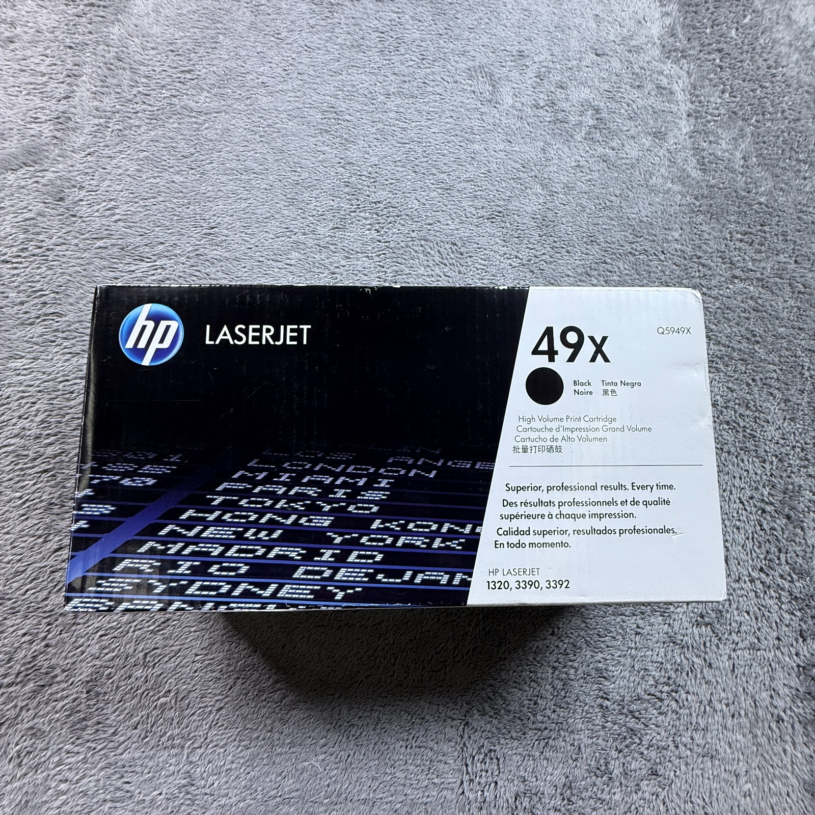 HP LaserJet 49X Q5949X Black Toner High Vol Print Cartridge Genuine NEW Sealed