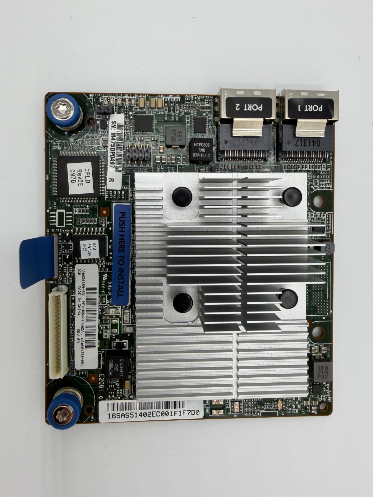 HPE Smart Array E208i-a SR Gen10 12G SAS No Cache 836259-001 804326-B21 DL380