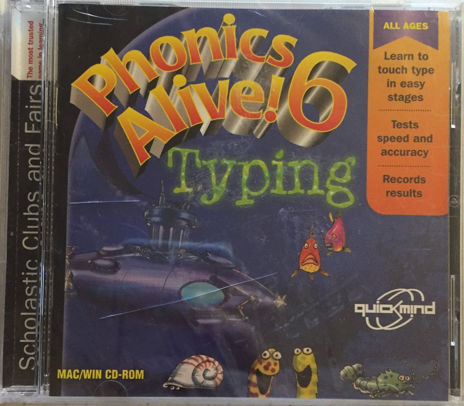 Phonics Alive 6  Typing [Mac & Win Compatible CD-ROM, 9780439335348]