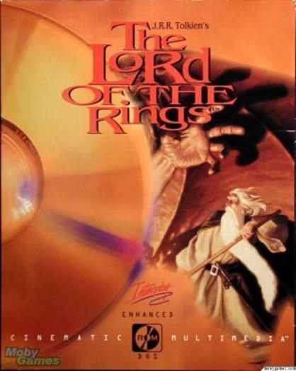 J.R.R. Tolkien's The Lord of the Rings PC CD hobbit Middle Earth game DOS 1993