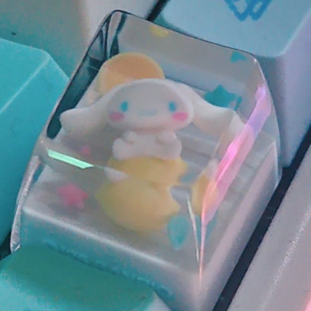 Sanrio Keycap Resin Cinnamoroll Zanmang Loopy
