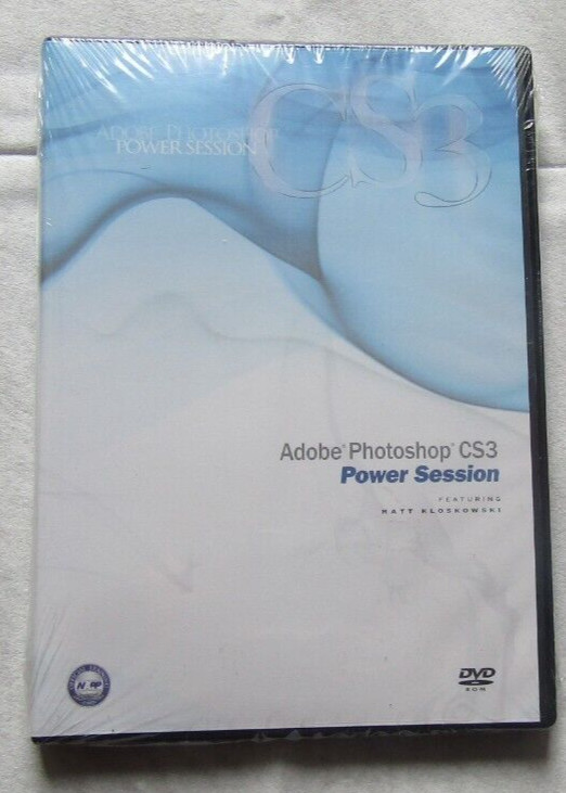 Adobe Photoshop CS3  Power Session Featuring Matt Kloskowski NEW Sealed