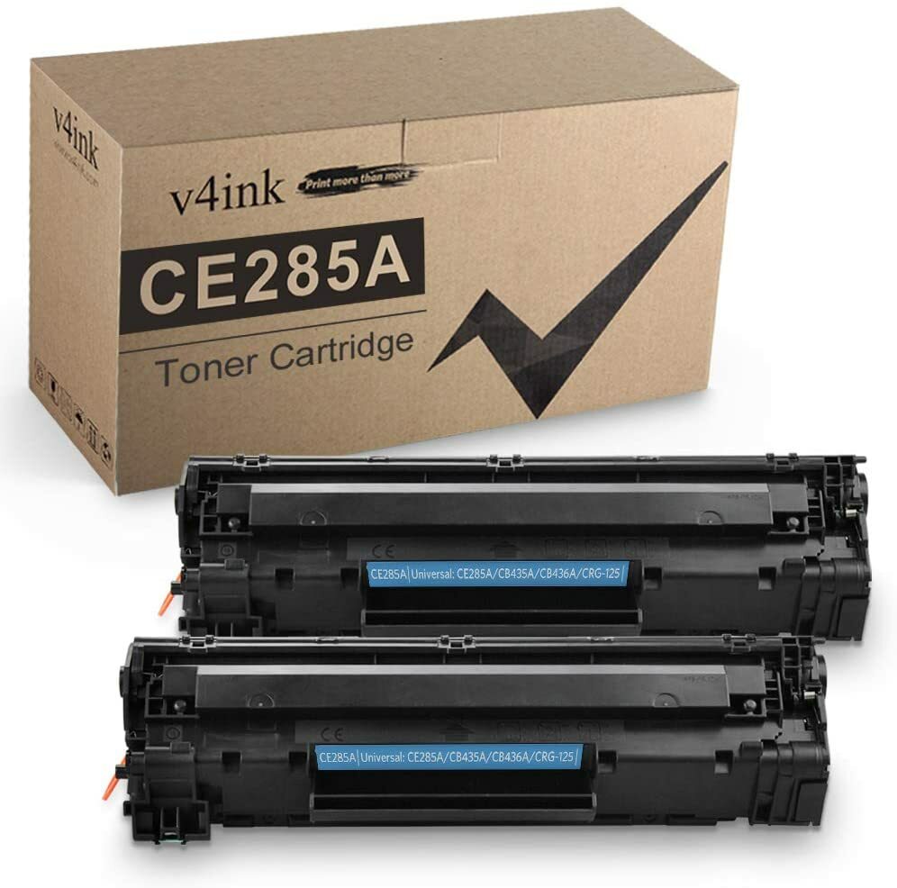 2PK CE285A Compatible HP 85A Toner for HP Laserjet Pro P1102w P1109w M1212nf