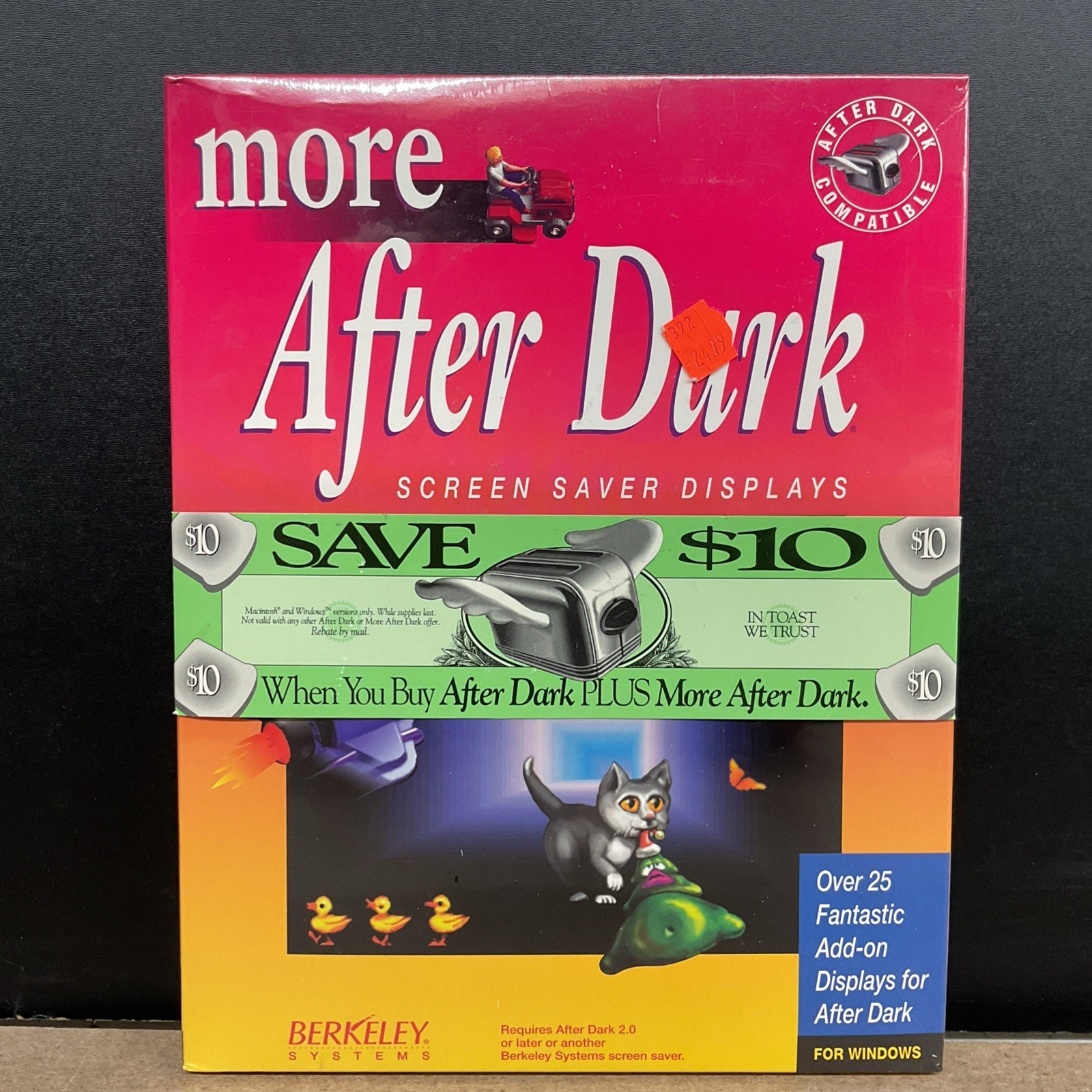 Berkeley Systems More After Dark Version 1.0 For Windows Factory Sealed
