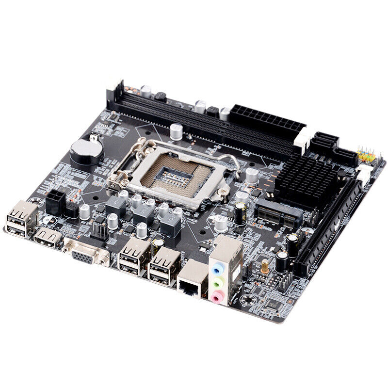 NEW for Intel H61 Socket LGA 1155 DDR3 MicroATX Computer Motherboard Mainboard