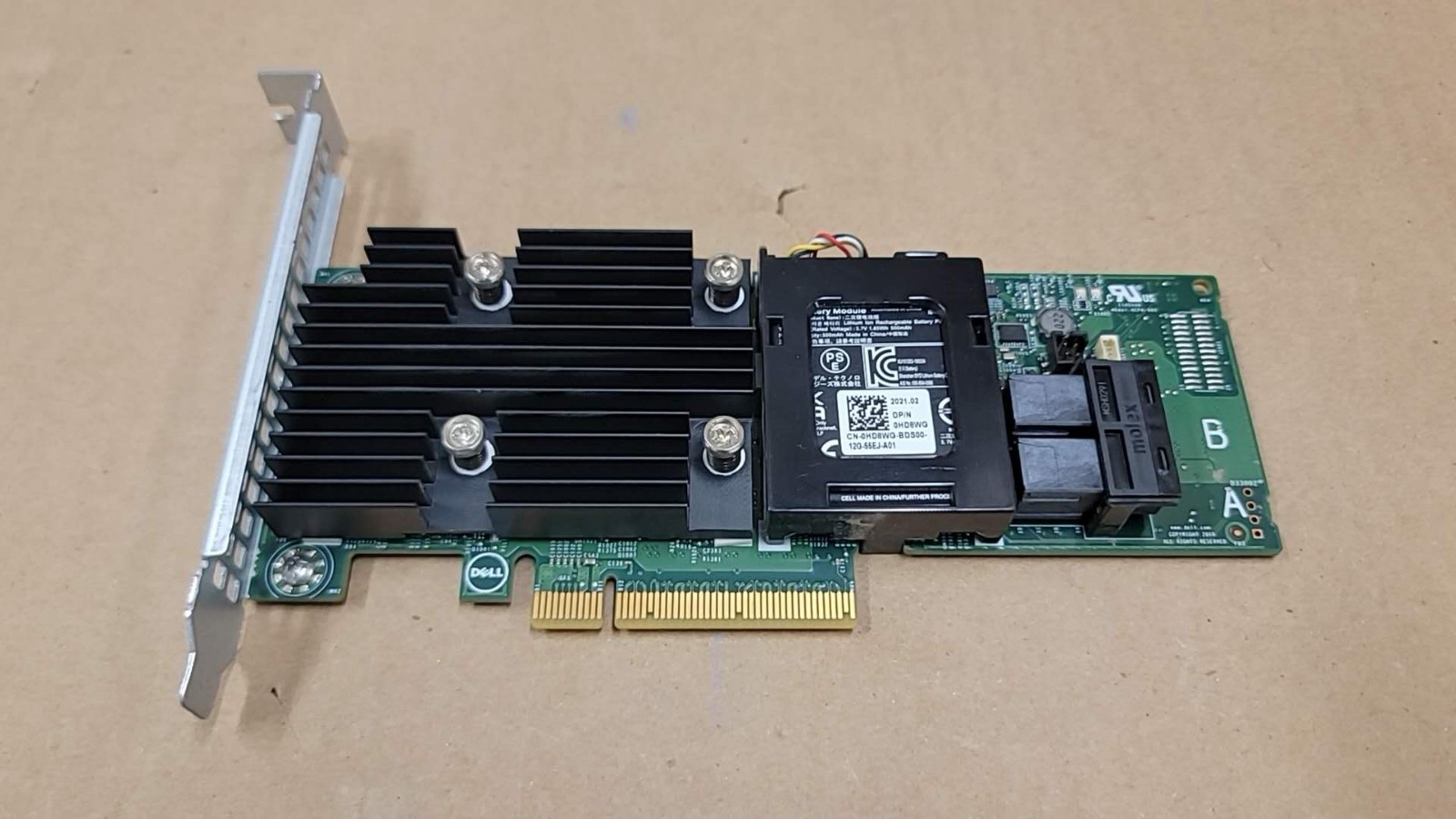 Dell XYHWN PERC H730p 2GB Cache 12Gb/s SAS/SATA PCIe RAID Controller -Long