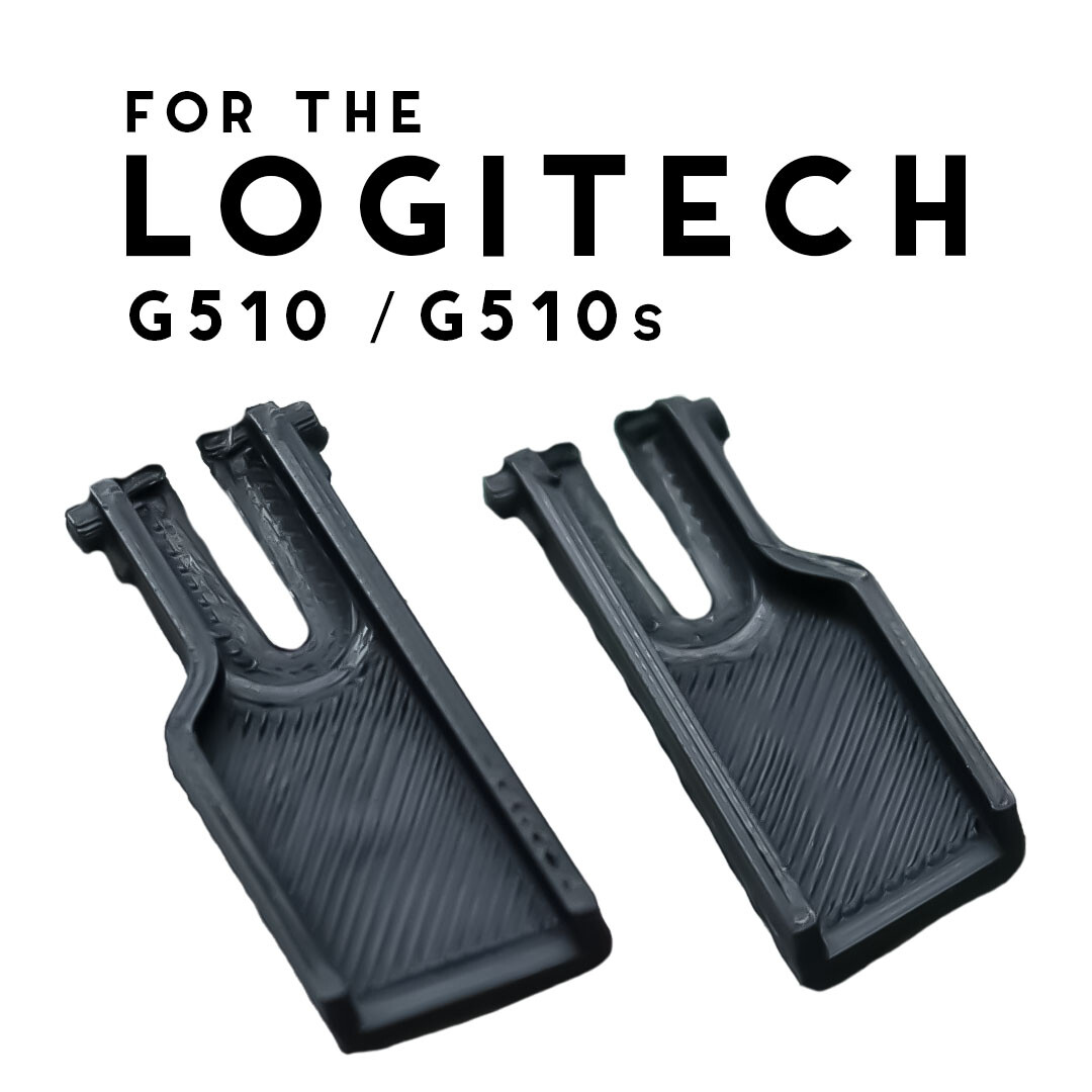 Logitech G510 G510s Keyboard Feet 2-PACK | Logitech Keyboard Leg Replacement