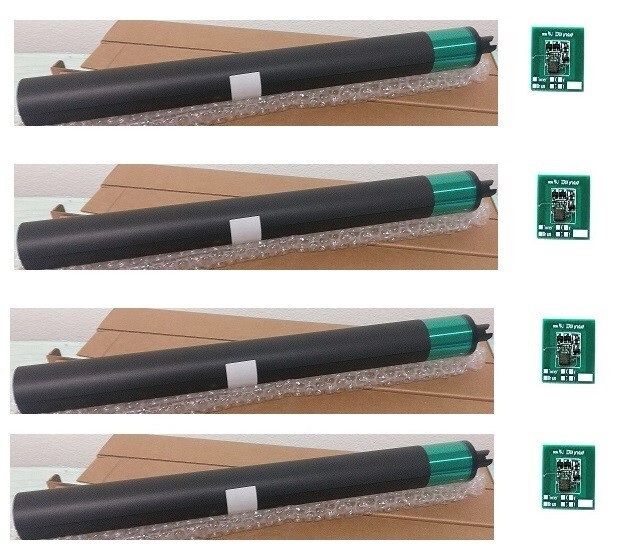 4 x OPC DRUM FOR XEROX WorkCentre 7425 7428 + 4 CHIPS