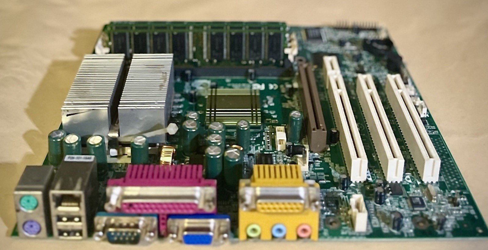 Vintage BCM Advanced Research RX815ELT Socket 370 PC Motherboard WIN CBA Power