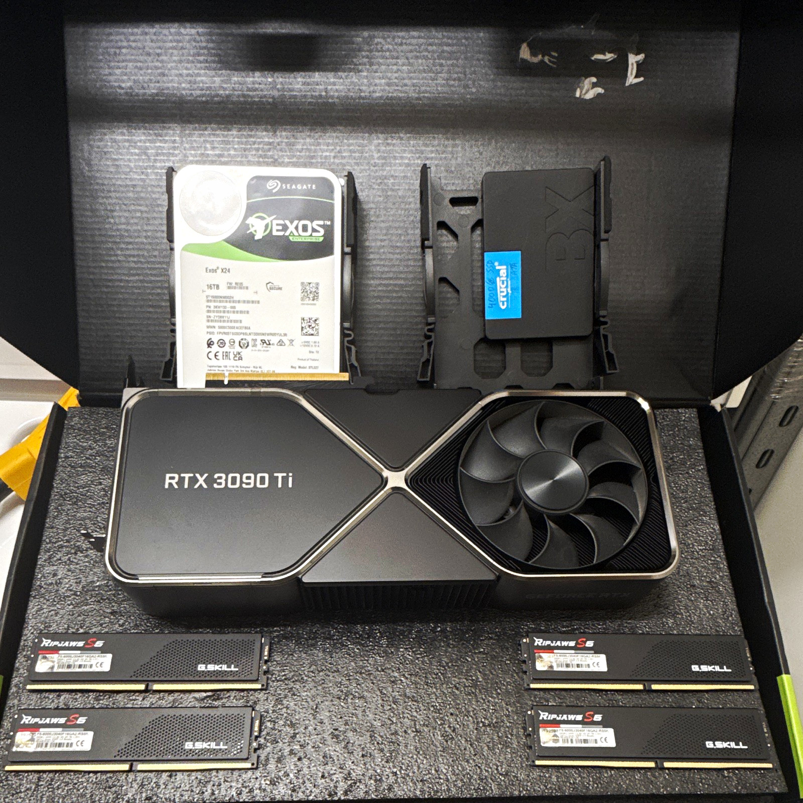 G.SKILL Ripjaws S5 64GB (4x16GB) DDR5-6000 MHz CL30-40-40-96 1.35V INTEN XMP 3.0